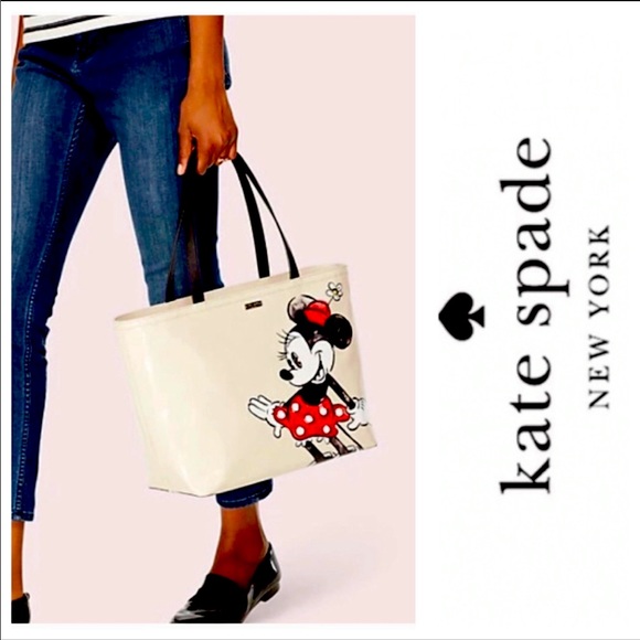 kate spade minnie mouse francis tote